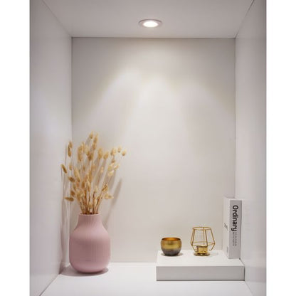 Spot led blanc orientable Adrian 6W 220-240V IP65 600lm 4000K dim 87x57mm