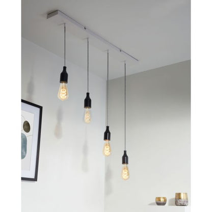 Square ceiling_4 holes_900x95x25mm_white