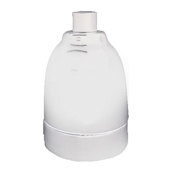 Douille E27 porcelaine ø46mm H.66mm blanc