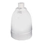 Douille E27 porcelaine ø46mm H.66mm blanc