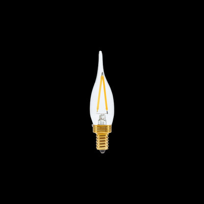 Candle GS1 Filament LED 1W E12 2700K 100Lm Cl.
