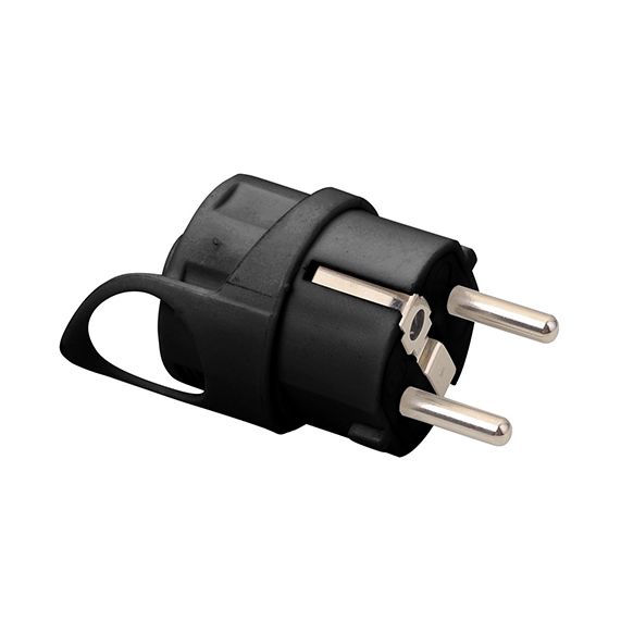 Fiche Bipolaire + terre 16A Noire