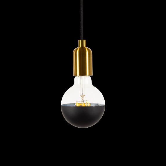 Globe G95 E27 Noire Claire Calotte 6,5W 560lm 2700K dim