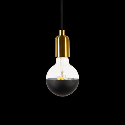 Globe G95 E27 Noire Claire Calotte 6,5W 560lm 2700K dim