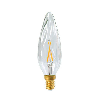 ***PRIX DESTOCKAGE*** Flamme GS8 Fil.Led 3W 240V E14 2700K Cl