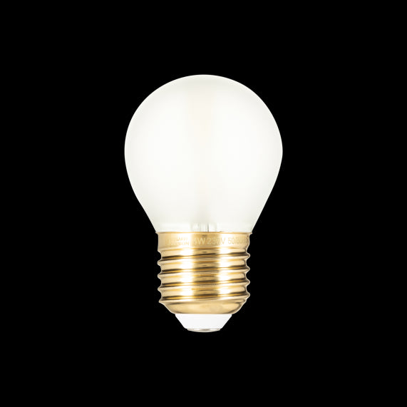 SPHERIQUE FIL. LED 4W E27 2700K 440lm 360° MATT FINISH