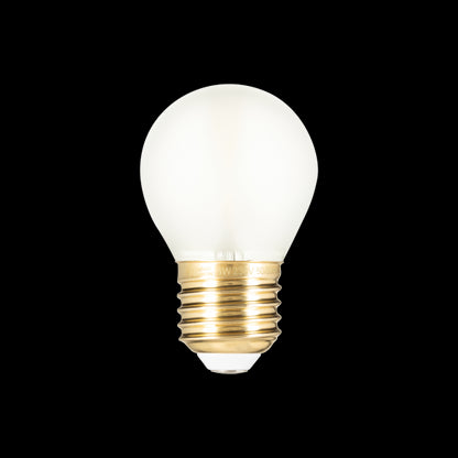 SPHERIQUE FIL. LED 4W E27 2700K 440lm 360° MATT FINISH