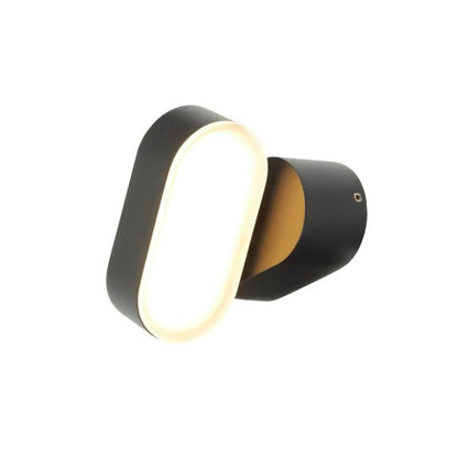 Elypte - Eclairage résidentiel 7,5W 3000K 320lm 110x54x100mm CLI IP54 Dark Black