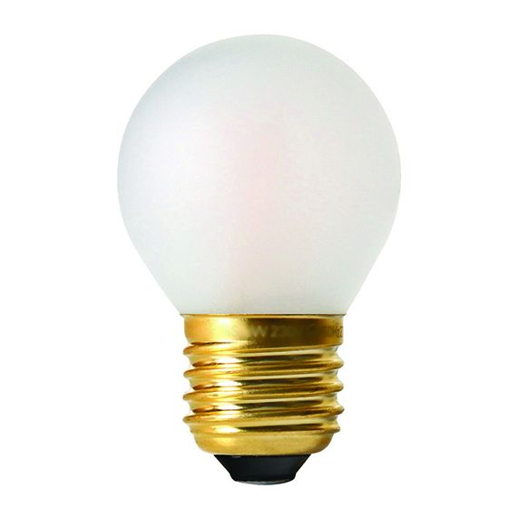 Sphérique G45 Filament LED 4W E27 2700K 330Lm Dim. Mat.