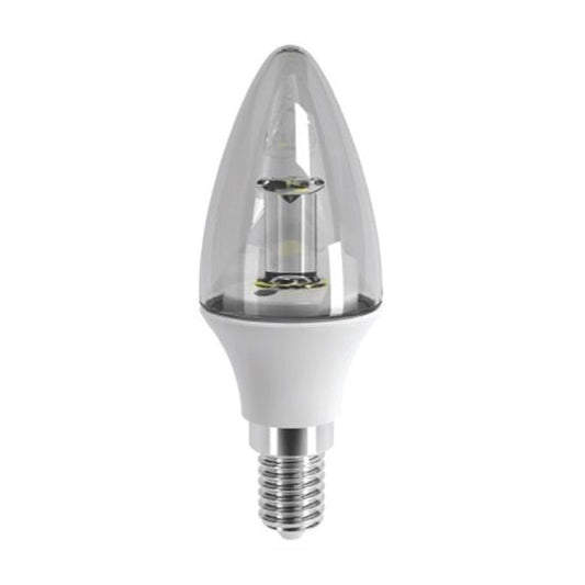 ***PRIX DESTOCKAGE*** Flamme Lisse Led E14 3.5W 5000K Cl S/C
