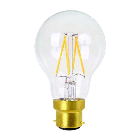 Standard A60 Filament LED 8W B22 2700K 806Lm Dim. Cl.