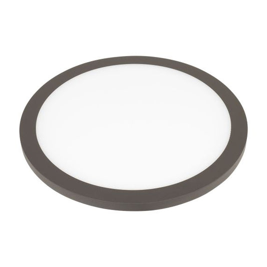 Rama - Plafonnier LED IP 65 Ø270x45 14W 3000K 1000lm 120° gris foncé