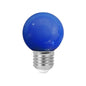Spherique G45 E27 Bleu Guinguette 1W Bleu Blister