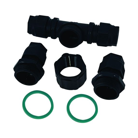 FS CONNECTEUR EQUERRE IP68 NOIR THB.390.C1A