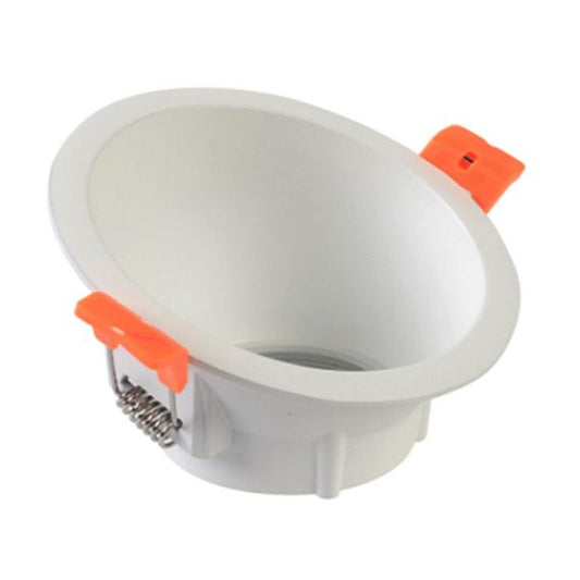 Jocaste - Enjoliveur pour spot encastré Ø95x118 enc.Ø85 blanc