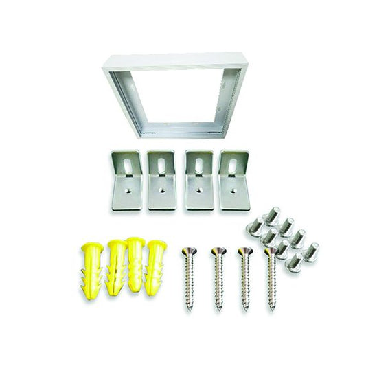 Cadre pour montage en saillie Dalle LED 600x300 avec accessoires inclus