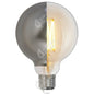 Globe D95 Filament LED Latéral Argent 8W E27 2700K 950Lm Dim.