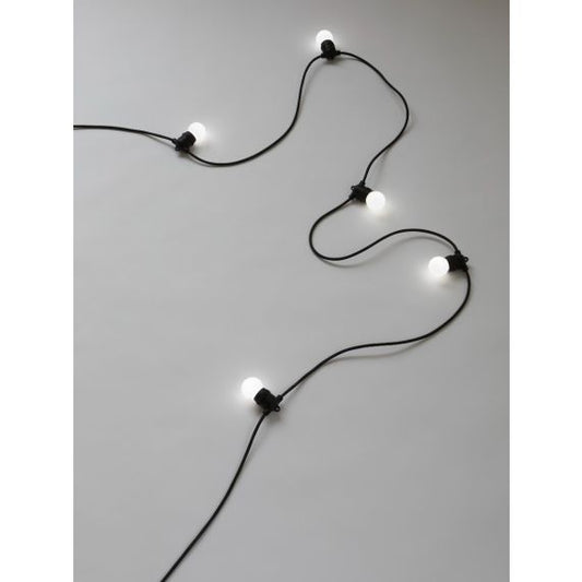 GUIRLANDE LUMINEUSE EXTERIEURE NOIRE 10M DOUILLE E27 x10 3125461580162