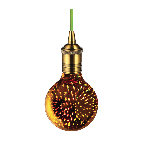 Globe G80 LED Cosmos 3D 4W E27 non Dim. - Or