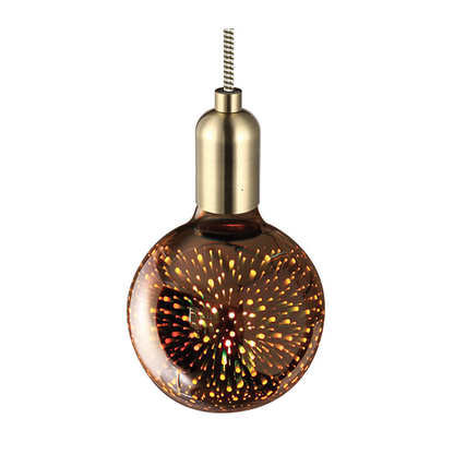 Globe G95 LED Cosmos 3D 4W E27 non Dim. - Argent