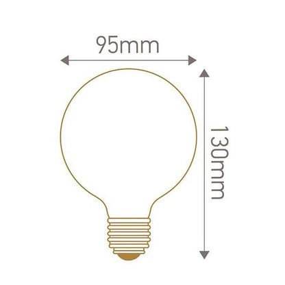 Globe G95 LED Cosmos 3D 4W E27 non Dim. - Argent