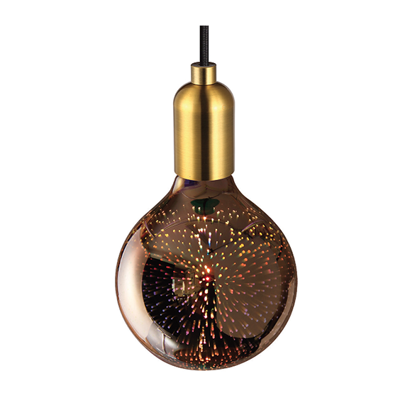 Globe G125 LED Cosmos 3D 4W E27 non Dim. - Argent