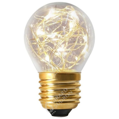 Sphérique G45 Happy In 1W E27 3000K Cl.