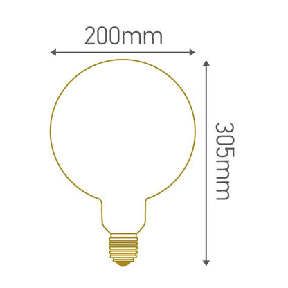 Globe G200 Happy In 1,5W E27 3000K Cl.