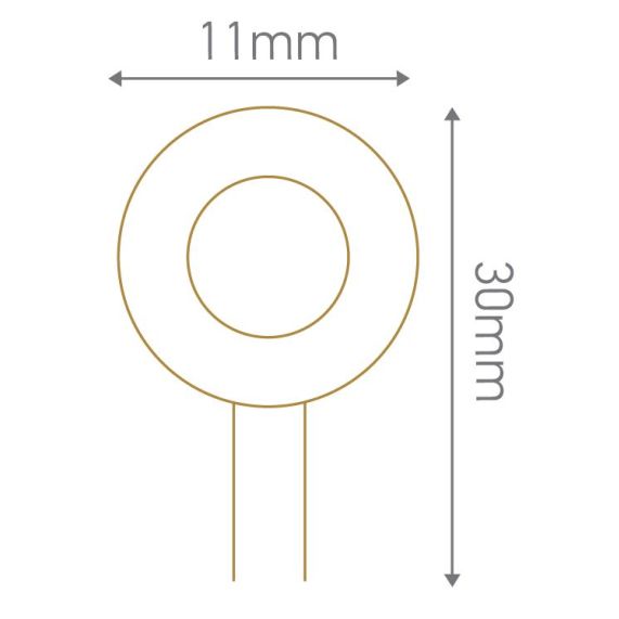 G4 Galette 2W 12V 3000K