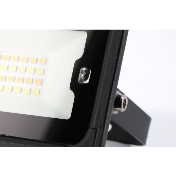 Projecteur noir CCT Ceylan 10W IP65 1000lm 3000-4000-6000K 115x25x102mm 49mA