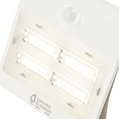BUTTERFLY - Projecteur solaire LED blanc détecteur présence IP65 4000K 3,2W 400lm