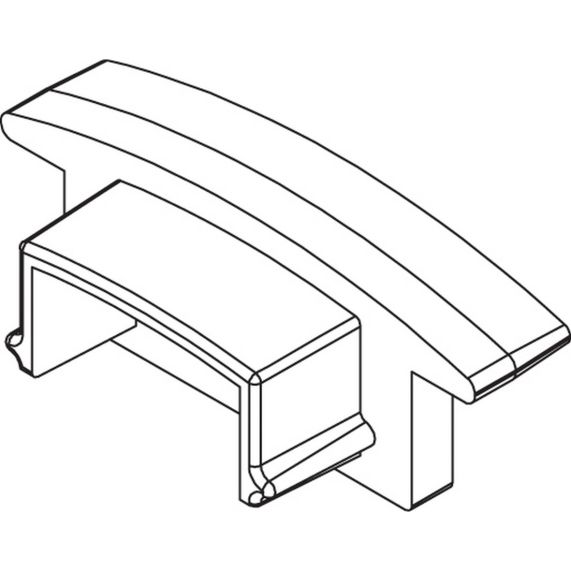 Embouts pour Profile Alu 30.5x10