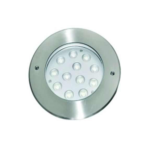 FS ENCASTRE DE SOL ALU LED 36W 2700K