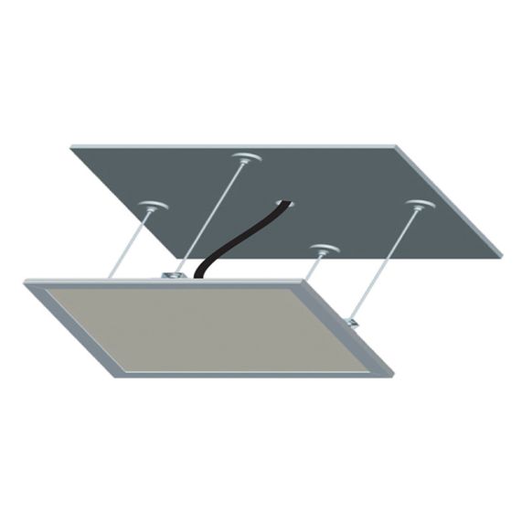 FS DALLE LED 18W 4000-4500K 300X595X14MM SUSP