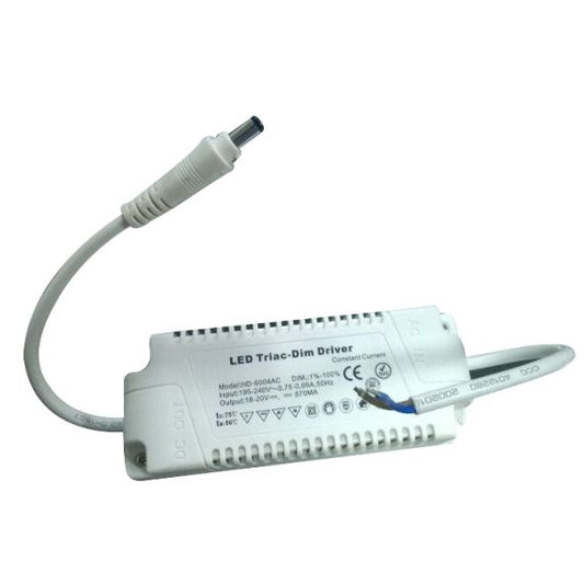 FS Convertisseur Dimmable pour Dalle LED entrée AC195-240V 0.1-0 - 3A 50/60Hz  Sortie DC-18-20V Max 24V 58