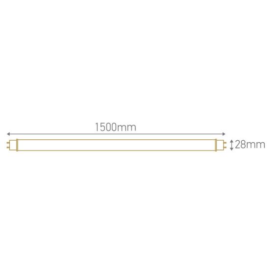 FS EcoWatts - Tube LED T8 G13 150cm 25W 4000K 2000Lm 3125461673727