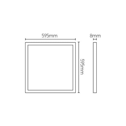 Agena - Dalle LED - 40W 3000K 3700lm IP40 PIR  80° UGR<19