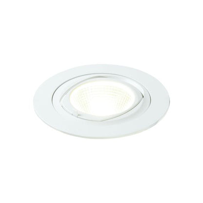 Simba - Spot encastré orientable LED Ø168x122 enc.Ø150 35W 4000K 3000lm 36° blanc