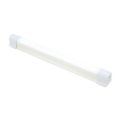 Dione - Batterie tube LED 340x33.5x39 6W 6000K 700-360-75lm 120° argent Dim