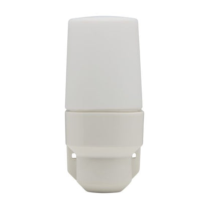 Applique porcelaine E14 av. verrerie opaline blanc