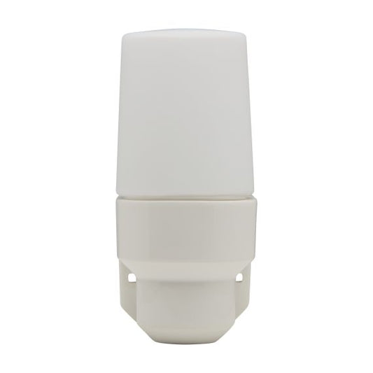 Applique porcelaine E14 av. verrerie opaline blanc