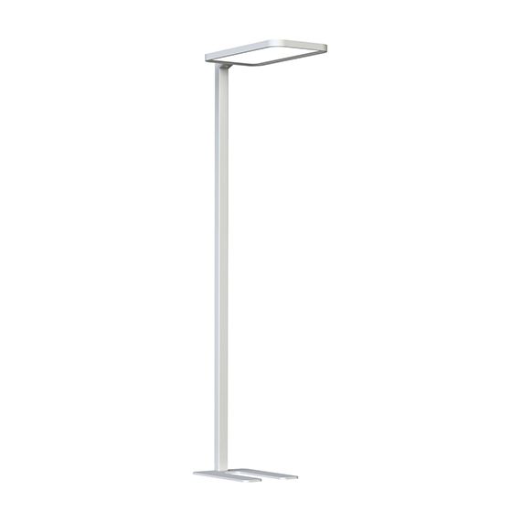 Calyce - Lampadaire LED 610x310x1950 80W 4000K 7040lm 120° blanc Dim
