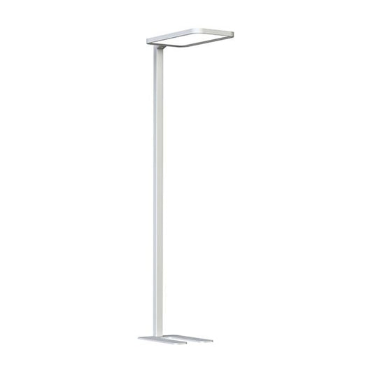 Calyce - Lampadaire LED 610x310x1950 80W 4000K 7040lm 120° blanc Dim