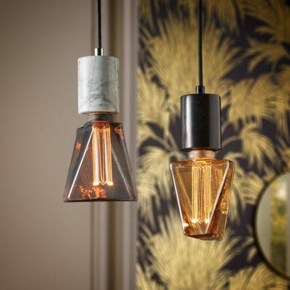 VIS VERSA Ampoule LED smoky triangle E27 D31,5mm 4W 100lm 2000K