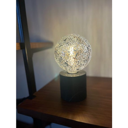 Globe G125 E27 Argente Mosaique 4W 470lm 2700K dim