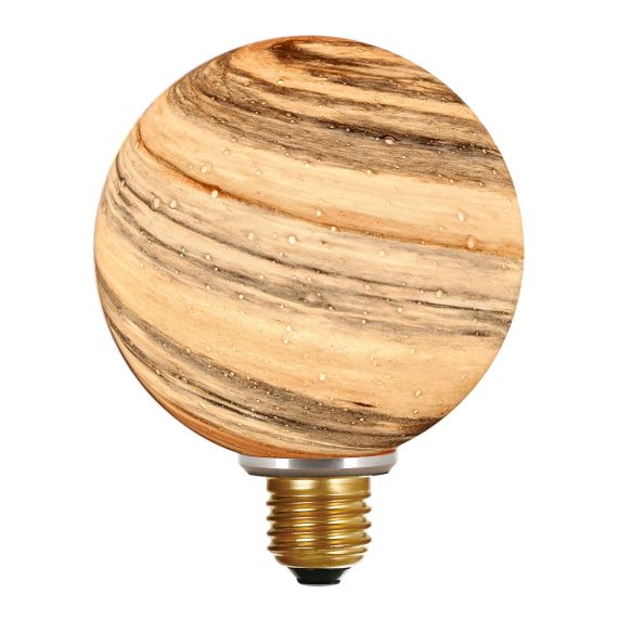 Globe G125 E27 marron Jupiter Planete 3W 300lm 2700K