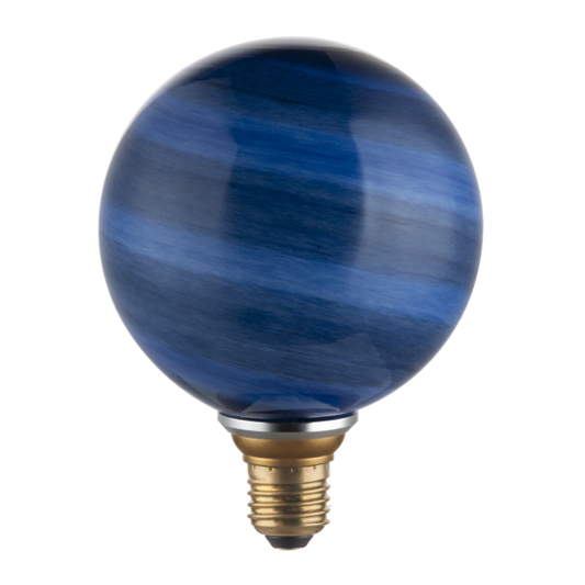 Globe G125 E27 Bleu Terre Planete 3W 300lm 2700K