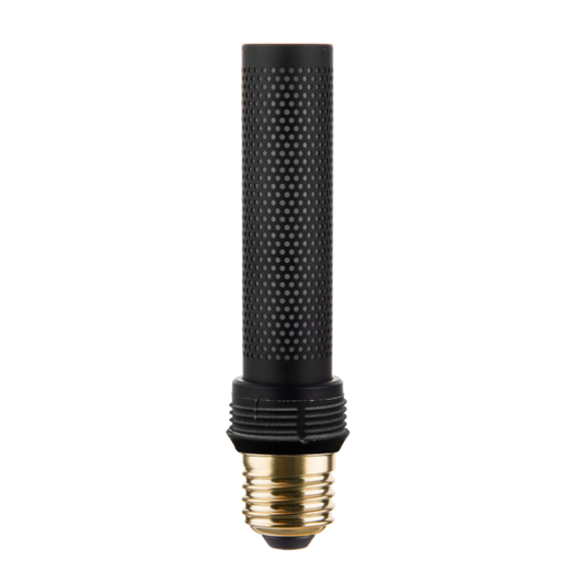 Tube RN E27 Noire Composite 3,5W 15lm 1800K