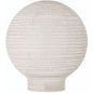 Globe D.80 Strie Blanc P De Vis 31,5Mm