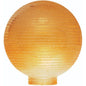 Globe D.100 Strie Ambre P De Vis 31,5Mm